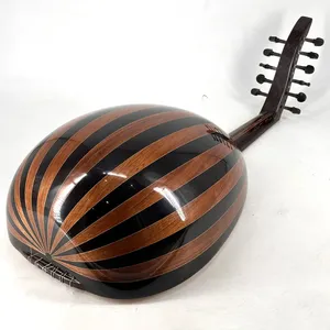 Oud Árabe Profesional de 11 Cuerdas y 6 Vías - Lira Oriental Hecha a Mano con Madera de Wenge y Caoba - Product Image 4