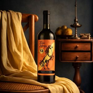 Fire Horse - Vino Rosso Miscelato Invecchiato 12 Mesi in Quercia |   Cabernet Sauvignon & Tempranillo & Garnacha & Syrah 13% ABV 750ml |   Vino Spagnolo - Product Image 3