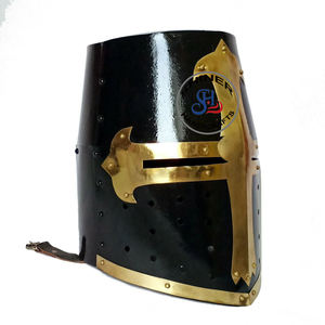 Casco cruzado Medieval de fabricación india, Armadura de caballeros romanos, Caballeros Templarios, regalos de navidad - Product Image 4