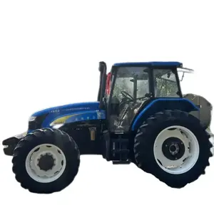 Vente directe en usine NOUVEAU h-olland 90HP 4*4 Mini tracteurs agricoles d'occasion à usage agricole à vendre