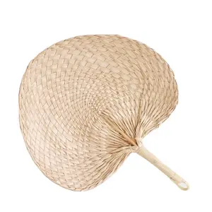 Самый продаваемый woden бамбуковый веер для гостей свадьбы и украшения дома, белый Ручной Веер, сделано во Вьетнаме