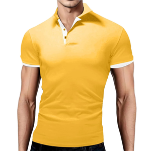 Camiseta Deportiva HAWK EYE de Nuevo Diseño para Hombre, Informal, de Secado Rápido, Antibolitas, 100% Algodón, Color Sólido, Manga Corta - Product Image 3
