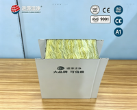 Panneau de salle blanche moderne et écologique en laine de roche isolante, ignifuge, insonorisant, pour hôpitaux et laboratoires, fabriqué en usine au Guangdong