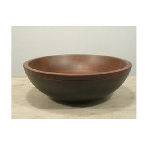 Bol de service en bois d'acacia antique au fini lisse et au design moderne pour salade, soupe de riz, riz, bol de service alimentaire - Product Image 6