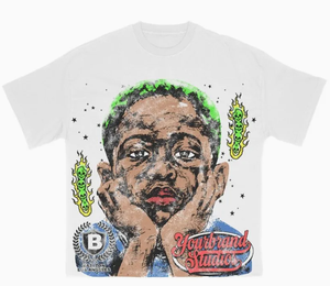 T-shirt Homme Oversize en Coton Lourd de Haute Qualité 100% Coton Peigné Épais Impression Sérigraphique Personnalisée Séchage Rapide Manches Courtes - Product Image 2