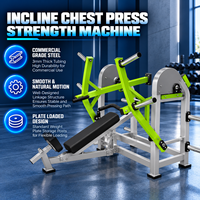 Machine de musculation inclinée à charge libre BN pour débutants en fitness, pour renforcer la partie supérieure du corps dans les installations sportives scolaires