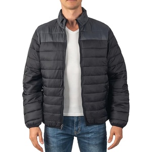 <b>Men's</b> Lightweight <b>Winter</b> Puffer <b>Jacket</b> <b>Waterproof</b> Canvas Breathable Windproof Water-Resistant Warm Comfortable for Outdoor Use - Product Image 4