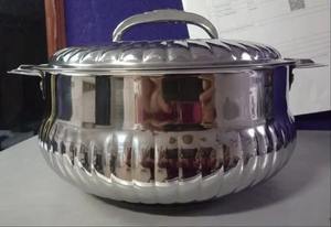 Cacerola de Acero Inoxidable de 3.5L con Base de Cobre, Redonda y Pulida, Utensilios de Cocina para el Hogar, Hecha en India, Venta al por Mayor - Product Image 4