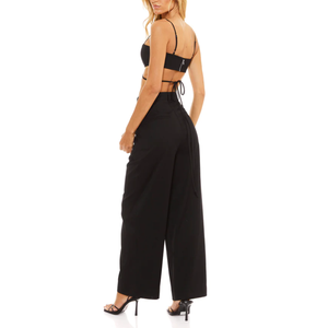 Soutien-gorge décontracté d'été pour femmes haut tissu tissé écologique séchage rapide avec fermeture à glissière arrière Service OEM/ODM fabriqué au Vietnam - Product Image 5