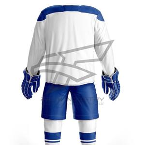 Uniforme de hockey sobre hielo Venta al por mayor Impresión sublimada Equipo profesional Jersey Set Suministro directo de fábrica - Product Image 5