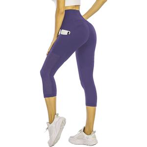 2026 New Yoga Pants High Waist <b>Women</b> Workout Fitness Clothing Gym Wear Leggings Fabletics Pockets - Product Image 2