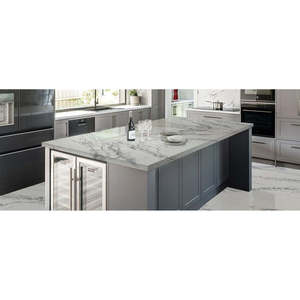 Quartz cristallin Calacatta Siena Unionstone, épaisseur 3 cm, produit de qualité supérieure - Product Image 2