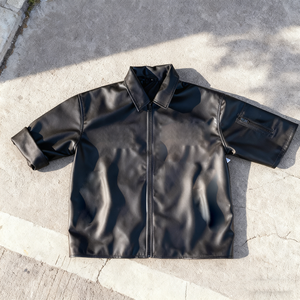 Camiseta de cuero suave y transpirable para hombre, ligera, informal, de manga corta, esencial para el verano, cómoda, duradera, para uso diario, moderna - Product Image 3