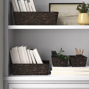 Juego de 4 Cestas de Almacenamiento de Mimbre, Cesta de Almacenamiento Hecha a Mano, Ecológica, Hecha en Vietnam - Product Image 3