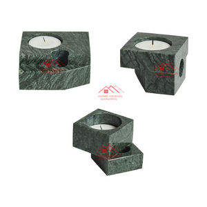 Hot Selling Natural Marble Candle Antique Luxury <b>Parties</b> <b>Decorate</b> Table and Indoor <b>Decor</b> Marble Tealight Candle Holder - Product Image 3