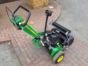 Cortacésped Walk Gas Greens con caja de recogida, mango de acero de grado industrial, garantía de 3 años, para campos de golf y fairways, OEM ODM - Product Image 2