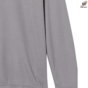 Venta al por mayor 250G Camiseta de algodón puro para hombre Camisa térmica de manga larga de peso pesado con cuello redondo liso Diseño liso - Product Image 6