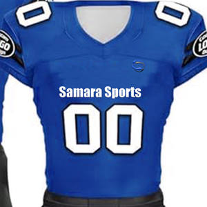 Uniforme de football américain en sergé durable de haute qualité séchage rapide respirant nouveau style de vêtements d'équipe prix bas grande taille - Product Image 6