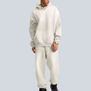 Survêtement surdimensionné en polyester délavé à l'acide personnalisé pour hommes survêtement streetstyle de qualité supérieure à la mode pour hommes - Product Image 5