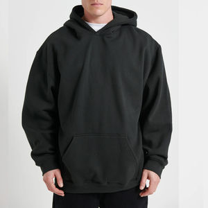 Ventes en gros 2025, sweats à capuche surdimensionnés haut de gamme pour hommes, manches longues, sweats à capuche personnalisés avec logo imprimé, sweats à capuche d'hiver - Product Image 1