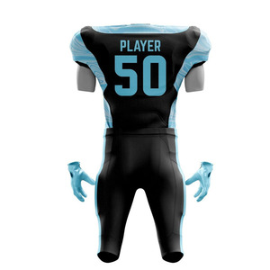 Uniforme de football américain à séchage rapide de conception et de logo personnalisés de la meilleure qualité 2025 fabriqué par Hanger Impex - Product Image 3