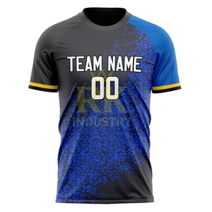 เสื้อฟุตบอลใส่ได้ทั้งชายและหญิงเสื้อฟุตบอลระบายอากาศได้ดีน้ำหนักเบาเสื้อทีมเสื้อกีฬาพิมพ์ลายสำหรับ100% - Product Image 6