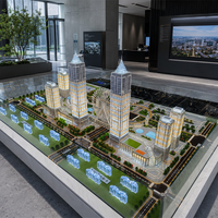 Mimari Ölçekli Model Üreticisi Özel Gayrimenkul Geliştirme Modeli Master Plan Kentsel Planlama Modeli Emlak Geliştiricisi