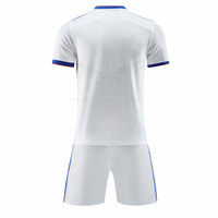 Uniformes de Fútbol Personalizados de Alta Calidad para Hombre, Ligeros, Servicio OEM, Secado Rápido, Transpirables, 100% Poliéster, Cuello Redondo, Media Manga