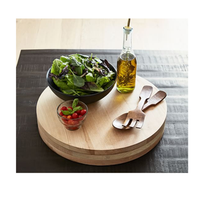 Solid Acacia Wooden <b>Lazy</b> <b>Susan</b> Modern Handmade Attractive Design Wood <b>Lazy</b> <b>Susan</b> at Competitive Pricing - Product Image 5