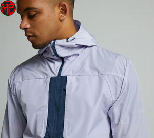 Chaqueta Cortavientos con Capucha Personalizada y Transpirable, Talla Grande, Informal, para Exteriores, 100% Poliéster, Fabricante de Chaquetas Cortavientos - Product Image 4