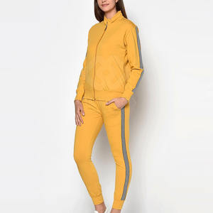 Chándales de algodón para mujer, nuevo estilo 2025, logotipo personalizado, cuello levantado, ropa informal de invierno hecha en Pakistán de alta calidad - Product Image 3