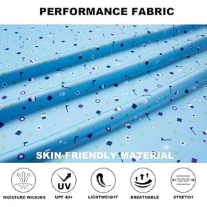 เสื้อโปโลกอล์ฟแห้งเร็วระบายอากาศออกแบบได้ตามต้องการผ้าประสิทธิภาพสูงพร้อมเทคนิคการพิมพ์ - Product Image 5