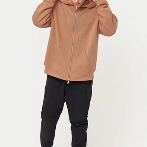 Factory New Men's Oversized Hoodie High Plus Size Drawstring <b>Plain</b> <b>Sweatshirt</b> Pullover Custom Sportswear Basics for Winter - Product Image 2