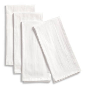 Serviettes de cuisine en coton 100% Floursack, tissage rayé de qualité supérieure, séchage rapide, écologiques, compressées, taille personnalisée, imprimées - Product Image 6