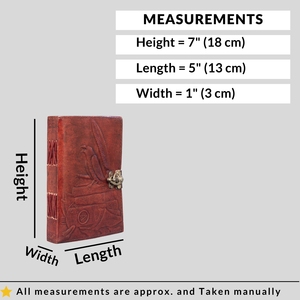 Handmade da cổ điển Tạp Chí <span class=keywords><strong>EAGLE</strong></span> nổi A3 kích thước in phong cách Clasp khóa Unlined trang cho văn bản phác thảo hàng ngày ghi chú - Product Image 5