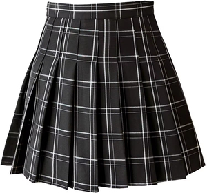 Falda de tenis para mujer con pantalones cortos integrados Falda atlética de secado rápido para actividades de cancha de entrenamiento al aire libre y uso diario - Product Image 1