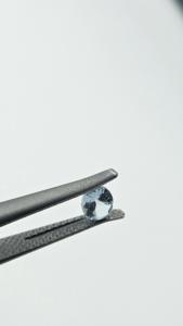 Piedra Preciosa de Aguamarina Natural, Corte Oval Facetado, Azul Cielo, 7x5mm, Alta Calidad, Certificada por Terceros, Piedra Suelta para Joyería - Product Image 4