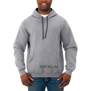 Sudaderas con capucha de lana de invierno de poliéster y algodón 100% para hombre, Jersey térmico de patrón sólido con capucha personalizada, técnicas bordadas - Product Image 1
