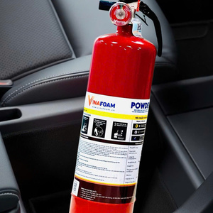 VENTAS CALIENTES 1kg Mini extintor ABC para múltiples propósitos de fuego Distinguir Rescate de emergencia de lucha contra incendios para automóvil - Product Image 3