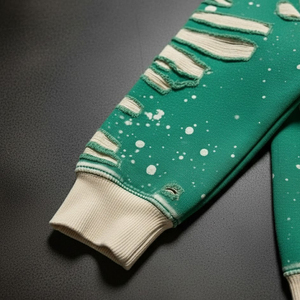 Sweat à capuche pour homme en maille épaisse avec broderie délavée et options personnalisées, sweat à capuche délavé pour homme - Product Image 3