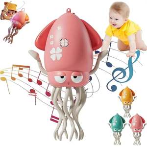 เครื่องดนตรีของเล่นดนตรีรูปปลาหมึกเต้นรำไฟฟ้า - Product Image 4