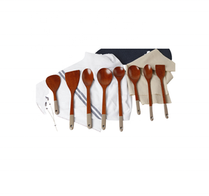 Cucharas de madera multiusos de Vietnam de fábrica, cuchara de madera ecológica, utensilios de cocina esenciales, recuerdo de restaurante en casa - Product Image 4