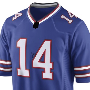 Venta directa de fábrica, camisetas de fútbol americano de Color sólido, nueva moda, venta al por mayor, camiseta de fútbol americano personalizada 2025 - Product Image 5