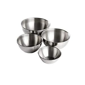 Multipurpose stainless steel <b>bowls</b> <b>set</b> heavy duty polished kitchen prep serving mixing cooking and storage <b>bowls</b> for hotels - Product Image 2