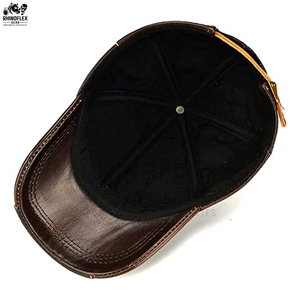 Nouveauté, casquettes en cuir unisexes, design classique, stock personnalisé, 100% coton, tissu courant, couleur et taille personnalisées - Product Image 5