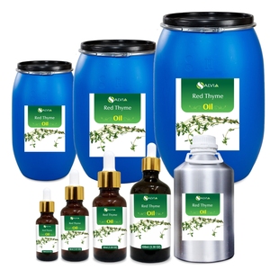 100% huile essentielle de thym rouge pure et naturelle OEM approvisionnement en gros emballage personnalisé à bas prix en vrac pour les soins de santé - Product Image 1