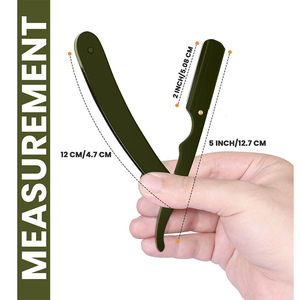 Premium Kaamir Instruments Heavy Metal Handle <b>Single</b> <b>Blade</b> Super Stainless Steel Safety <b>Razor</b> for Men at Competitive Price - Product Image 4