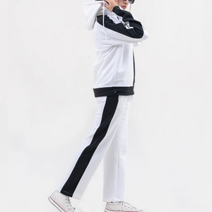Survêtement pour femmes sur mesure, respirant, léger, imprimé par transfert thermique, uni, teint, 100% polyester, pour un usage quotidien, vente en gros - Product Image 2