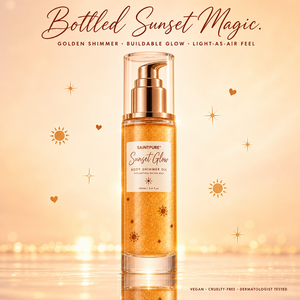 Aceite Corporal Iluminador OEM Sunset Glow con Coco, Vainilla y Argán, <span class=keywords><strong>Bronceador</strong></span> Hidratante <span class=keywords><strong>para</strong></span> Todo Tipo de Piel, Venta al por Mayor, 100 ml, Marca Privada - Product Image 2