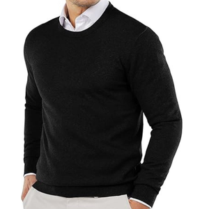 Suéter personalizado de punto de algodón con logotipo OEM, jersey de moda, prendas de punto al por mayor, proveedor de fábrica, fabricante - Product Image 5